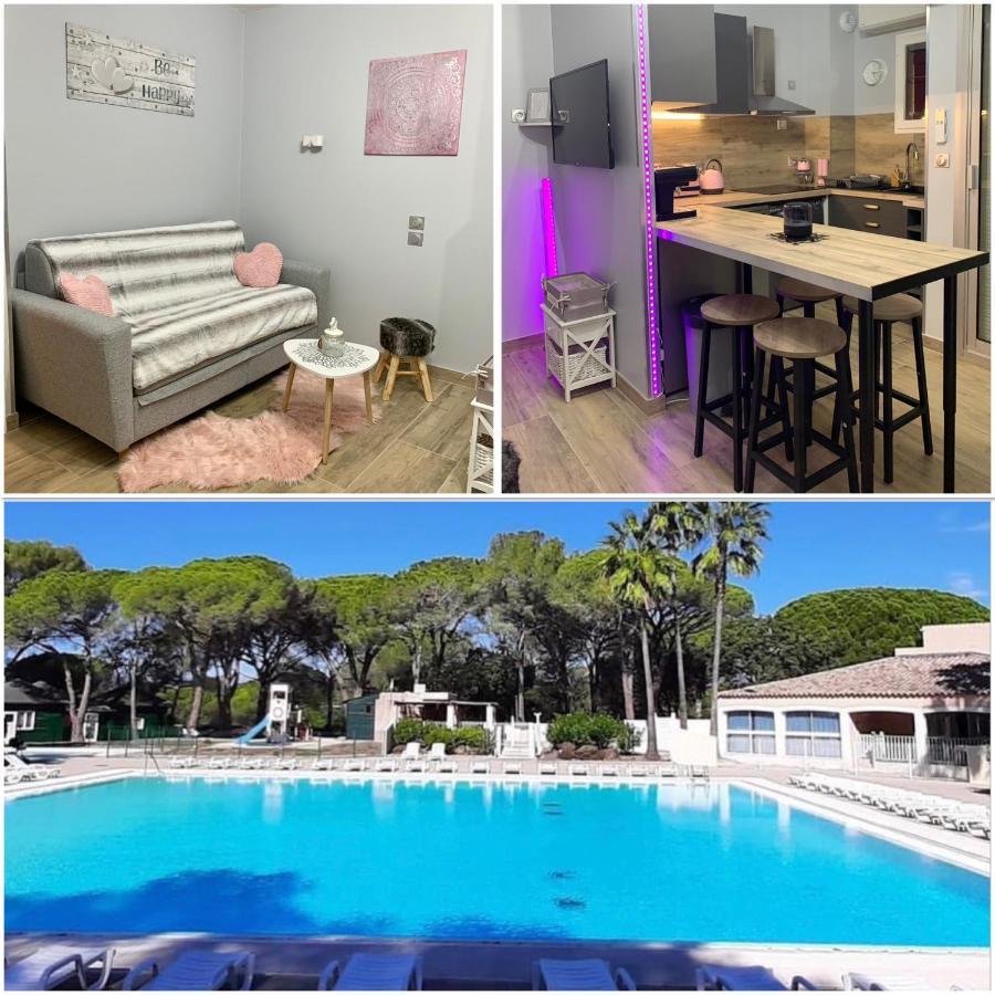 Studio Climatise Avec Piscine Saint-Raphaël Zewnętrze zdjęcie