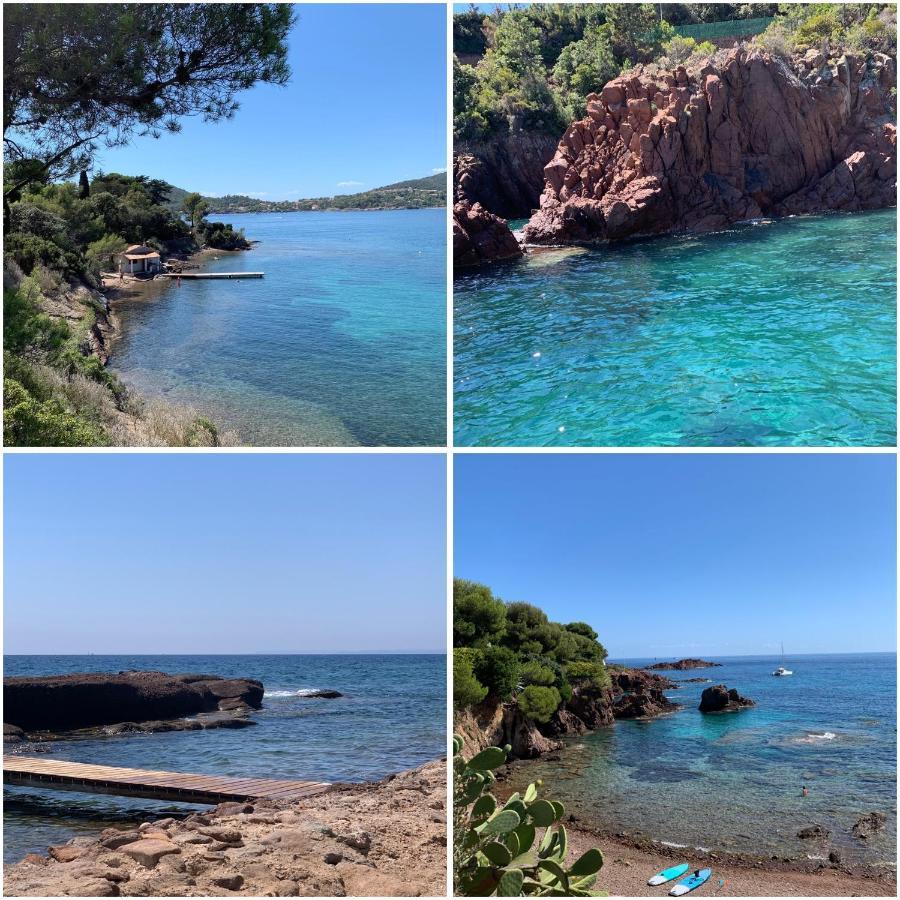 Studio Climatise Avec Piscine Saint-Raphaël Zewnętrze zdjęcie